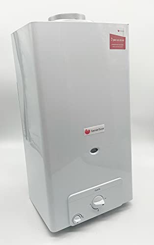 Calentador de Agua a Gas 11 Litros | Calentador Atmosférico | Encendido Automático (Gas Butano)