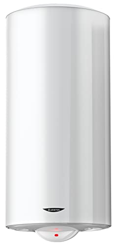 Ariston - Calentador de agua eléctrico vertical de pared esteatite, 100 L, Ø 505 mm