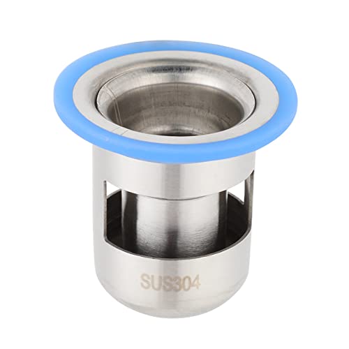 BORDSTRACT Floor Drain Core, Drenaje de Piso de Ducha de Acero Inoxidable,desague Antiolores, Backflow Preventer, para Lavadora, Inodoro, Ducha, Cocina (más Grueso)