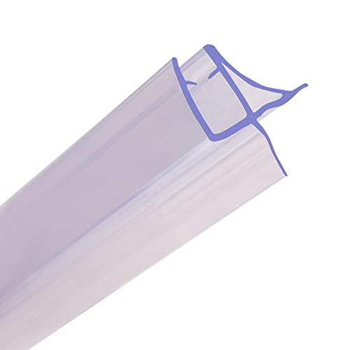 Junta HNNHOME para mampara de baño o ducha, tira de 870 mm, sellado para puerta de cristal de 4-6 mm hasta 9 mm de distancia