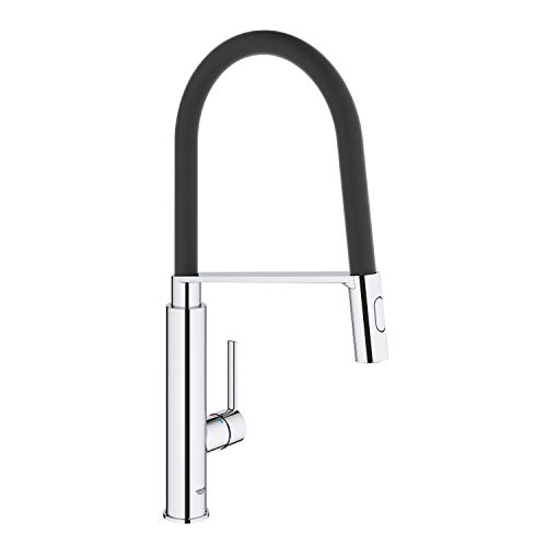 Grohe Feel - grifo de cocina, cromado - monomando de fregadero (31489000)