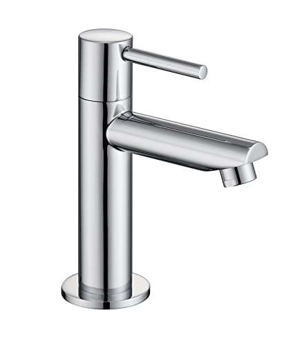 JOHO Grifo de agua fría grifo de la ducha de agua fría grifo del lavabo del baño
