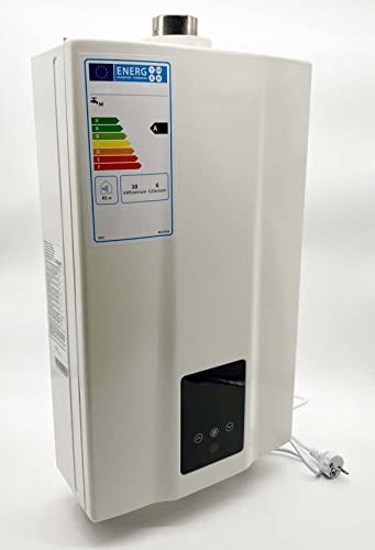 Calentador de Agua a Gas Natural 12 Litros | Calentador Domestico Estanco | Apto para Instalación en Interior de Viviendas