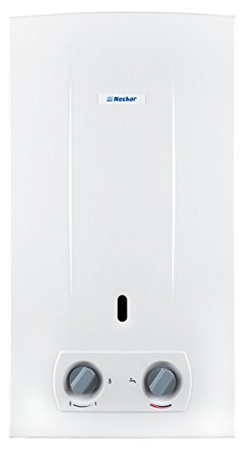 Neckar WN10 KI B/P Vertical Sistema de calentador único Color blanco calentadory - Hervidor de agua (Vertical, Sistema de calentador único, Interior, propano/butano, Color blanco, G 1/2)