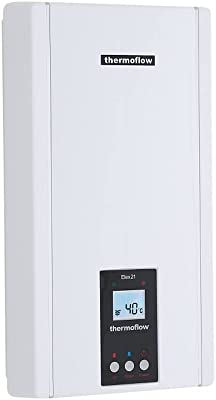 Thermoflow ELEX21 Calentador electrónico, 400 V, Blanco, (H x B x T): 472 x 255 x 115 mm