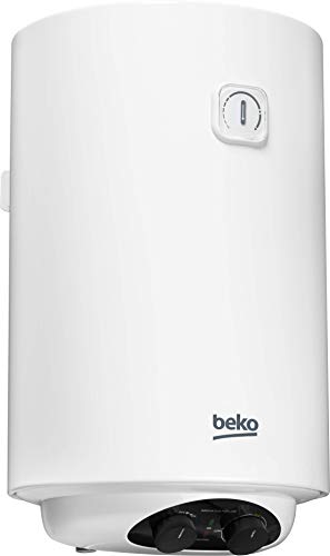 Beko BWH100EUC - Termo eléctrico / calentador, 100 litros, 2000 W, color blanco