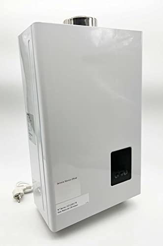 Calentador de Agua a Gas Natural 13 L | Calentador Estanco | Apto para instalación en Interior de Viviendas
