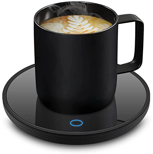 Calentador de café para Oficina, Escritorio, Calentador de Tazas Inteligente, Oficina en casa, Calentador de café eléctrico con 2 ajustes de Temperatura