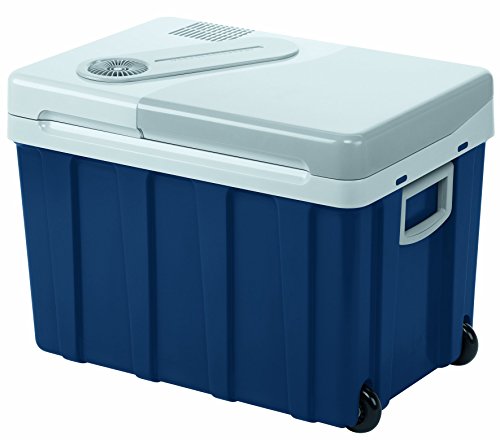 Mobicool 9105302940 W40 Refrigerador termoeléctrico portátil de CA / CC con ruedas, azul, aproximadamente 39 litros