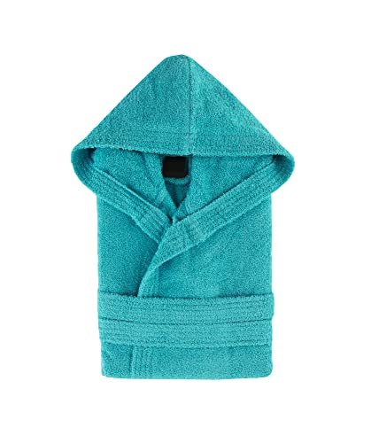 Top Towel - Albornoz Unisex - Albornoz de Ducha para Hombre o Mujer - Albornoz con Capucha - 100% Algodón-  500g/m2 - Albornoz de Rizo