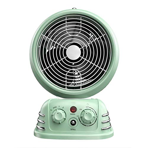 FBITE Calentador Home-Heater Retro Speed ?? Hot Fan Shaking Head Dormitorio Calentador eléctrico pequeño Sol pequeño