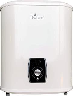 TTulpe Smart Master 30 - calentador de agua, Termo eléctrico plano con control inteligente, blanco